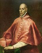 El Greco cardinal tavera oil painting